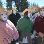 Integrantes de las mascaritas de salmeron en carnaval